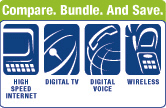 Compare. Bundle. And Save. High Speed Internet, Digital TV, Local, Long Distance, Wireless